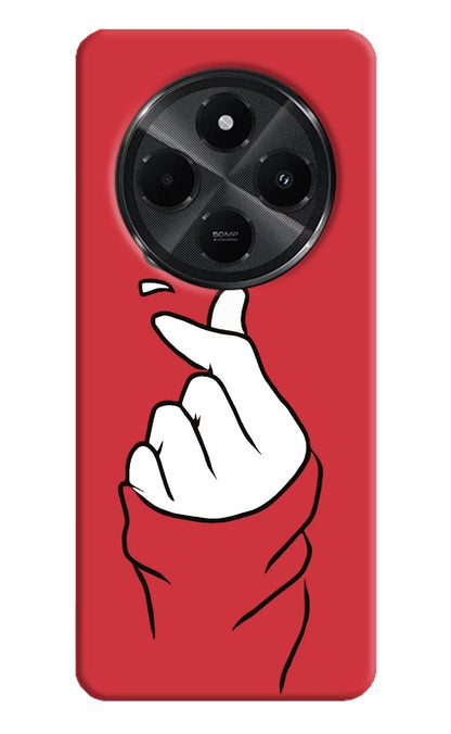 Korean Love Sign Redmi A4 5G Back Cover