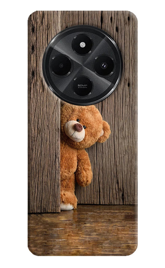 Teddy Wooden Redmi A4 5G Back Cover