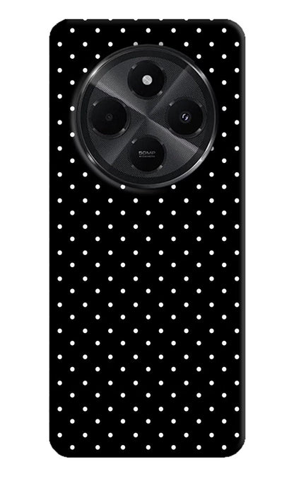 White Dots Redmi A4 5G Back Cover