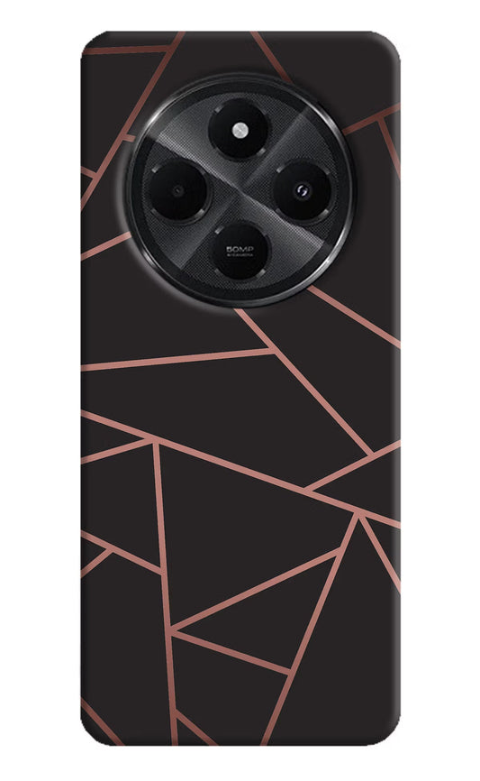 Geometric Pattern Redmi A4 5G Back Cover