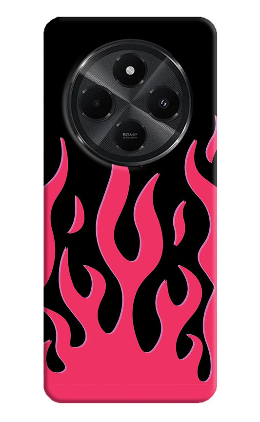 Fire Flames Redmi A4 5G Back Cover