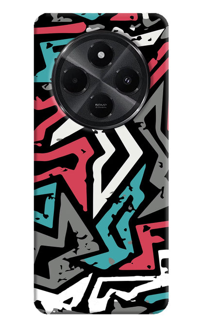 Geometric Graffiti Redmi A4 5G Back Cover