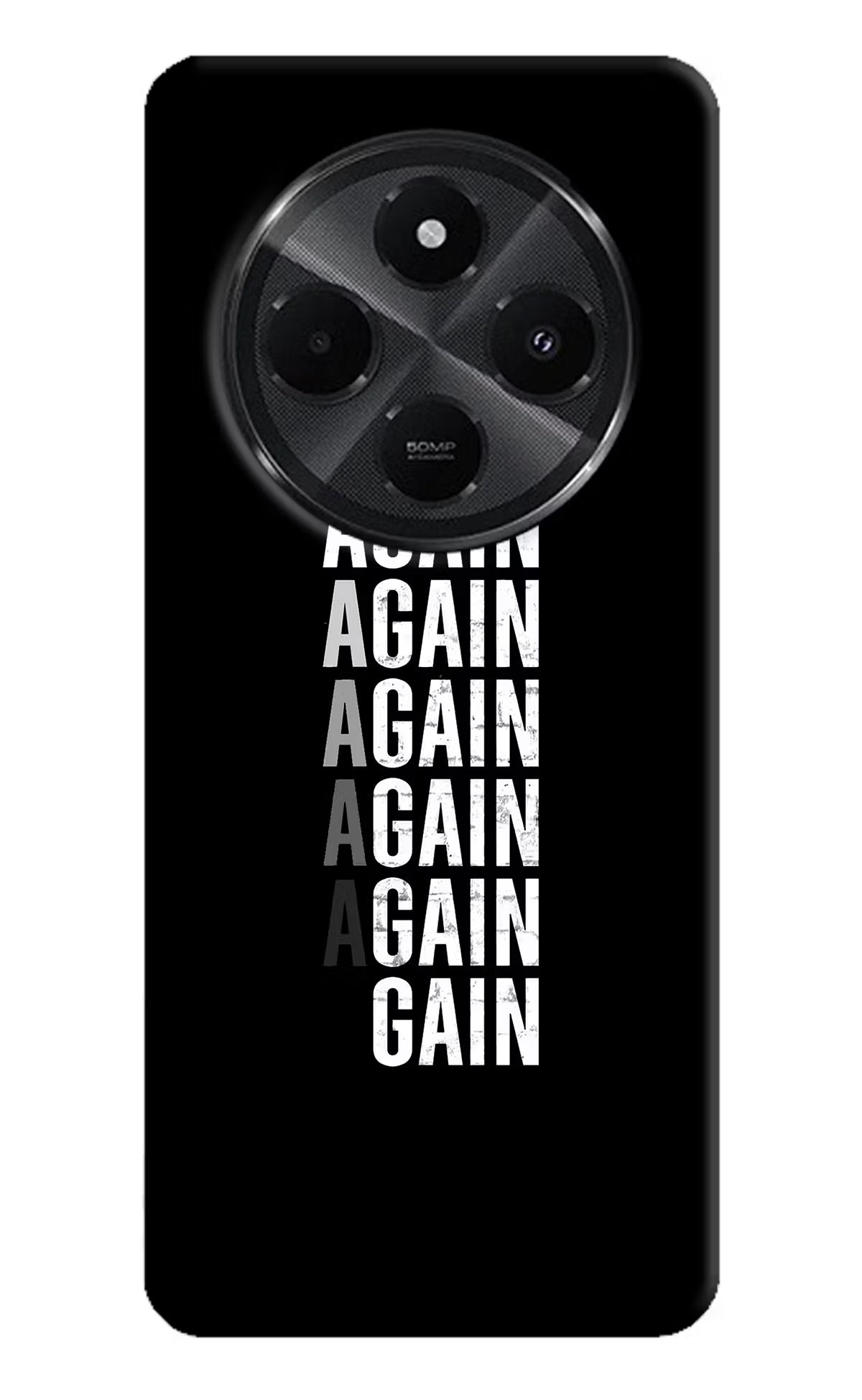 Again Again Gain Redmi A4 5G Back Cover