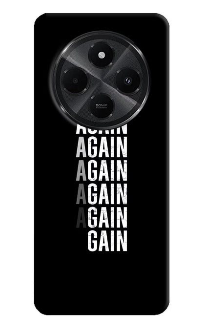 Again Again Gain Redmi A4 5G Back Cover