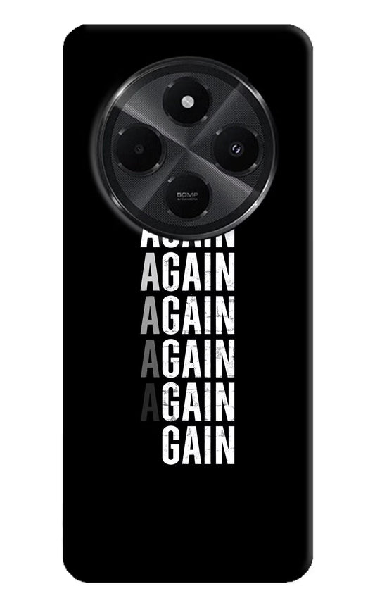 Again Again Gain Redmi A4 5G Back Cover