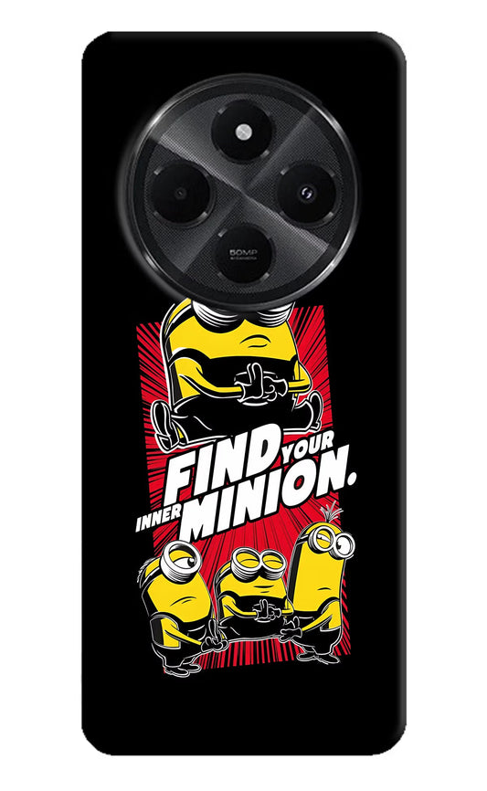 Find your inner Minion Redmi A4 5G Back Cover