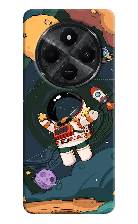 Cartoon Astronaut Redmi A4 5G Back Cover