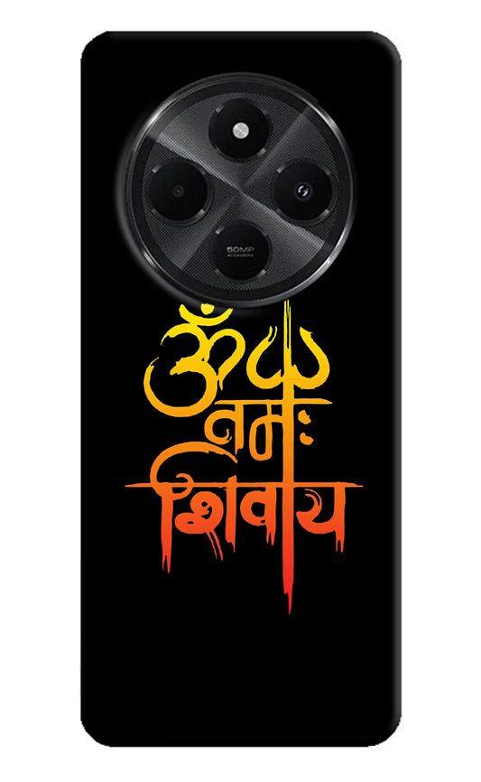 Om Namah Shivay Redmi A4 5G Back Cover