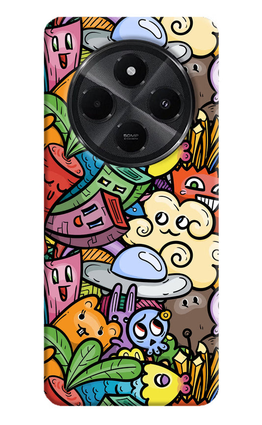 Veggie Doodle Redmi A4 5G Back Cover