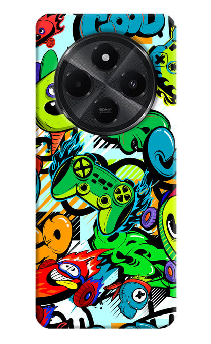 Game Doodle Redmi A4 5G Back Cover