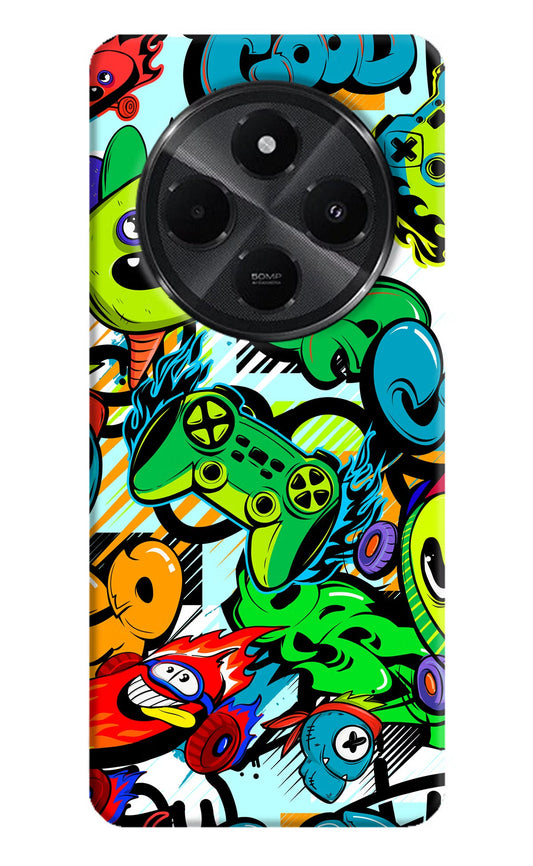 Game Doodle Redmi A4 5G Back Cover