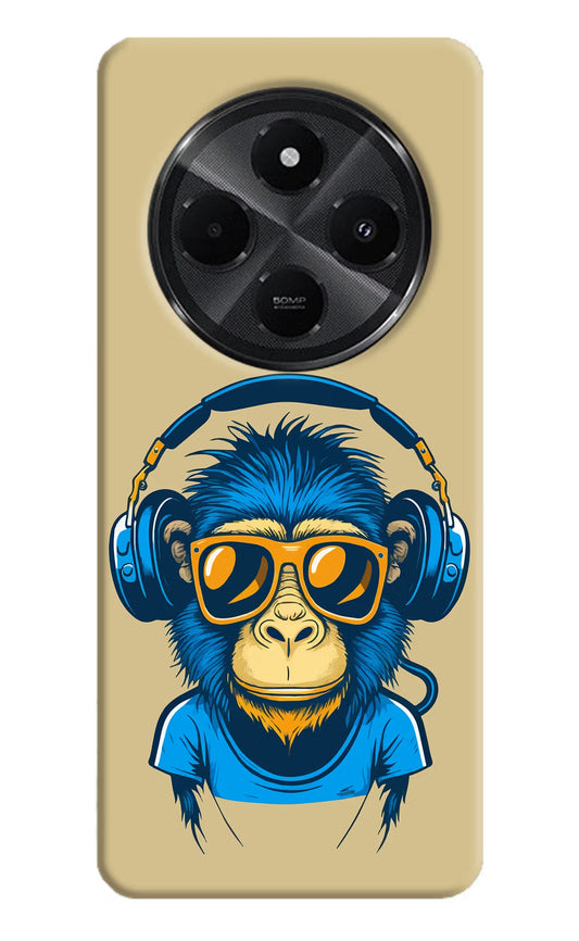 Monkey Headphone Redmi A4 5G Back Cover