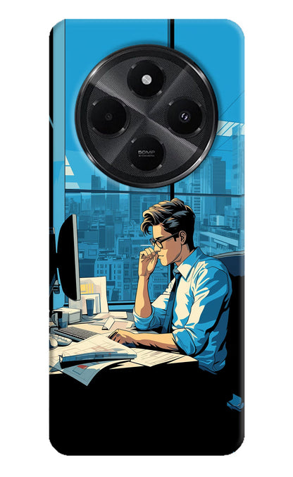 Focused Hustler (AI Generated) Redmi A4 5G Back Cover