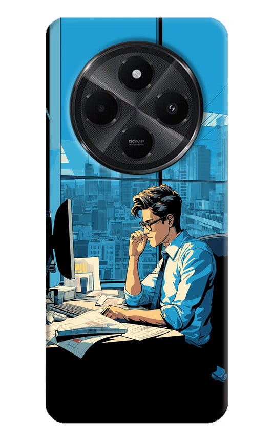 Focused Hustler (AI Generated) Redmi A4 5G Back Cover