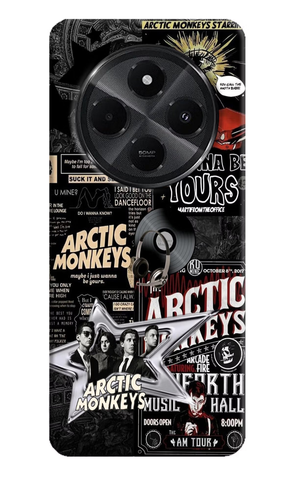 Arctic Monkeys Redmi A4 5G Back Cover