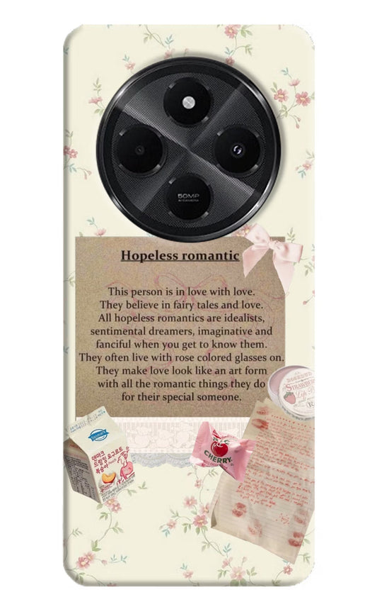 Hopeless Romantic Redmi A4 5G Back Cover