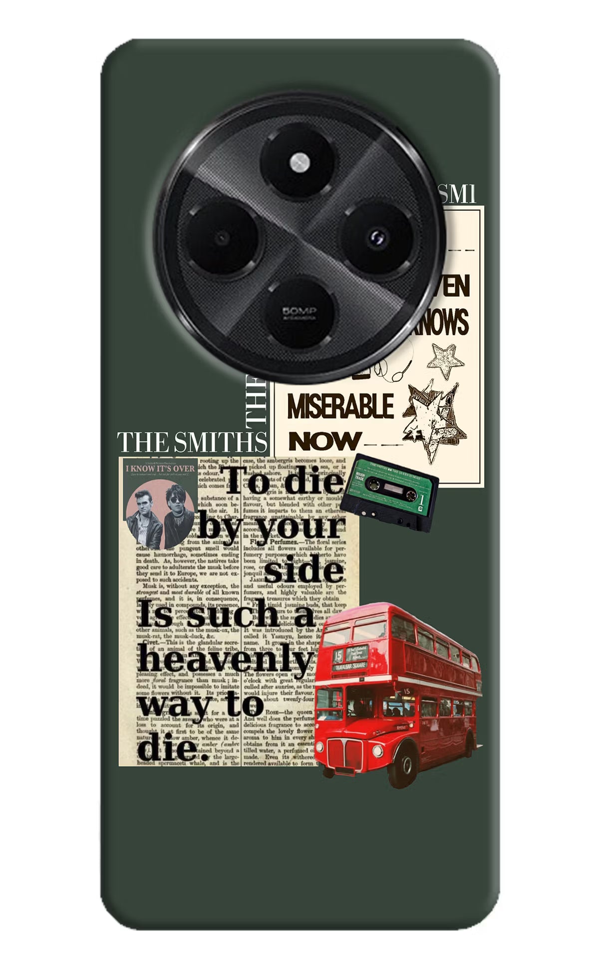 The Smiths Redmi A4 5G Back Cover