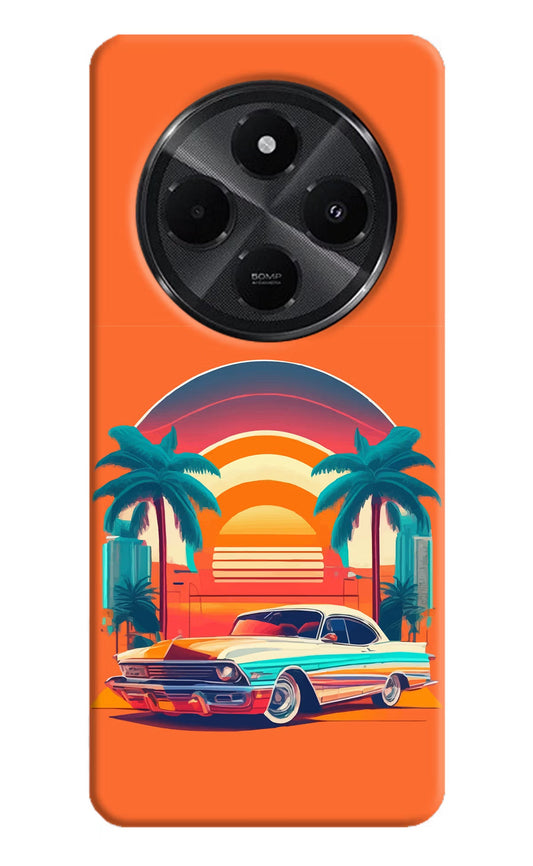 Palm Drive 80s Redmi A4 5G Back Cover