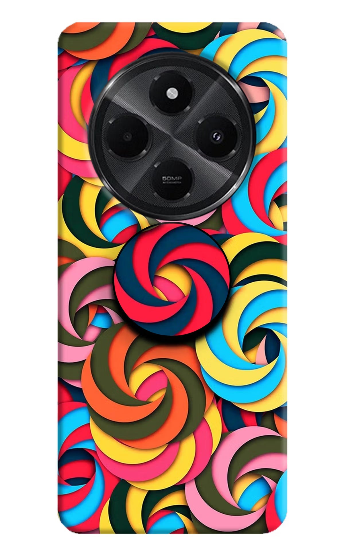 Spiral Pattern Redmi A4 5G Pop Case