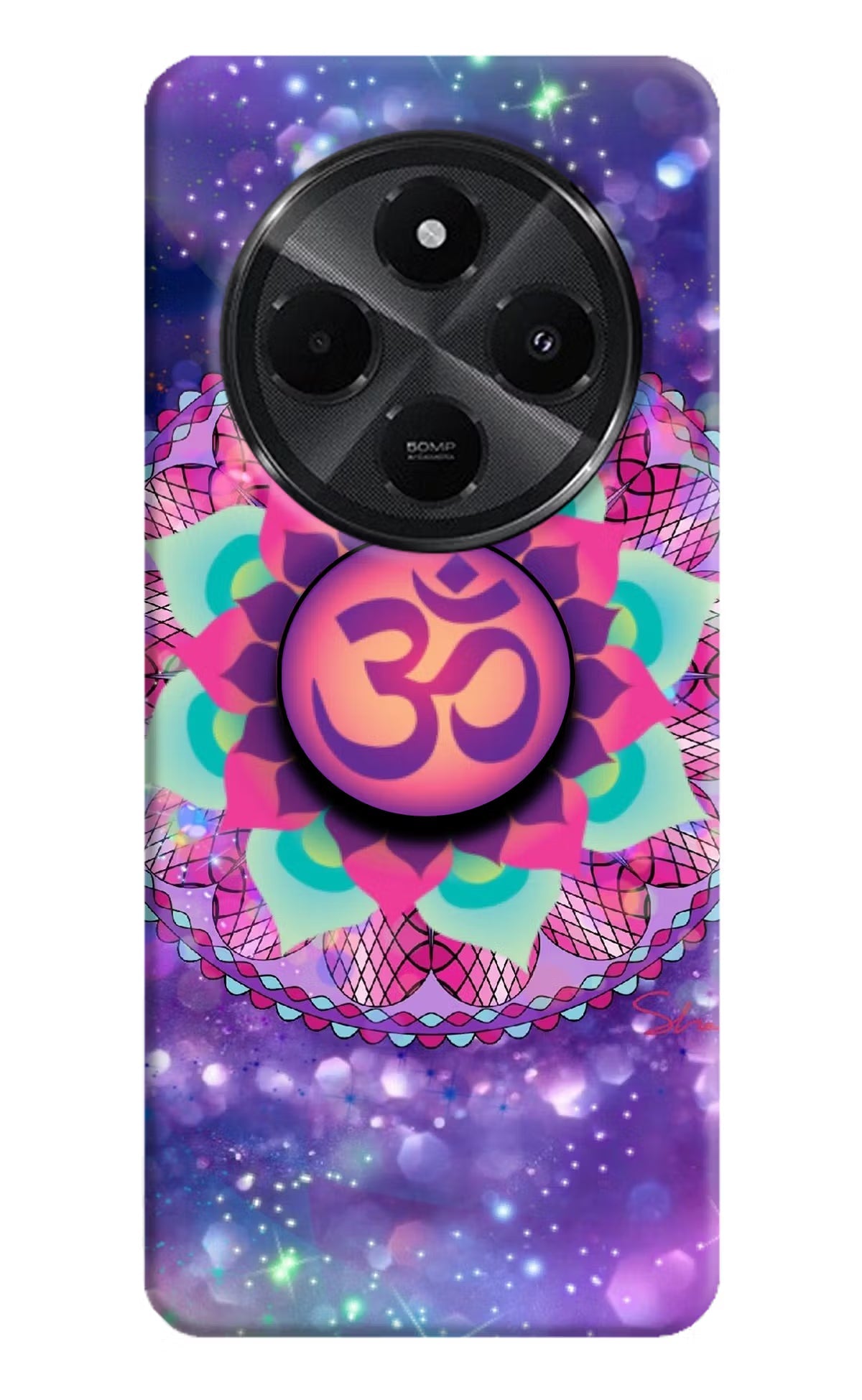 Om Purple Redmi A4 5G Pop Case