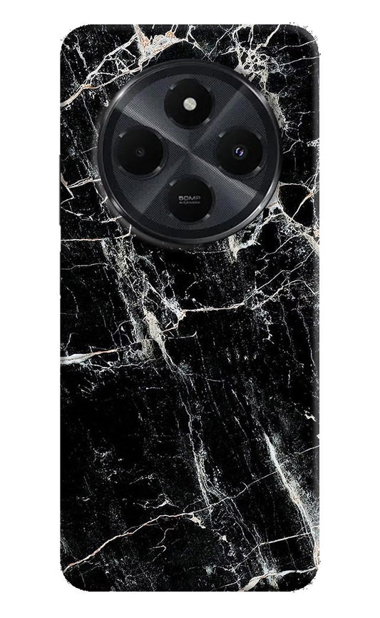 Black Marble Texture Redmi 14C 5G Back Cover