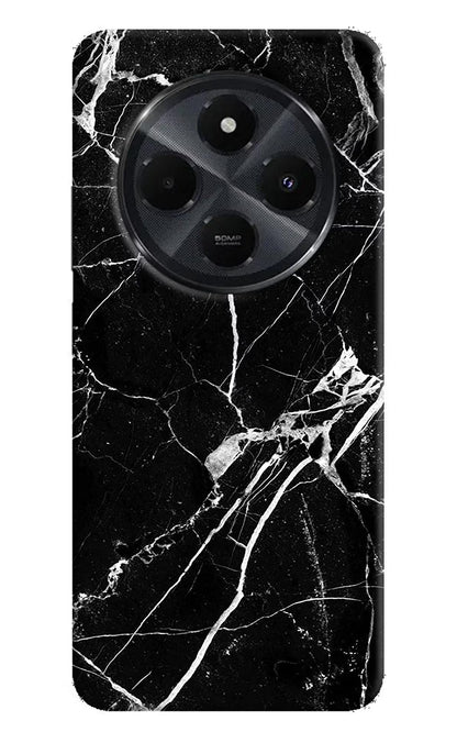 Black Marble Pattern Redmi 14C 5G Back Cover