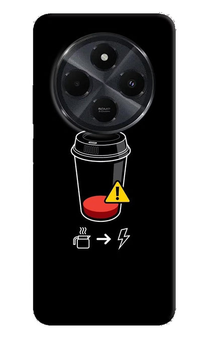 Coffee Redmi 14C 5G Back Cover