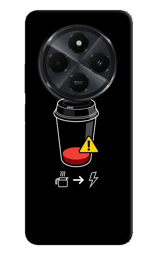 Coffee Redmi 14C 5G Back Cover