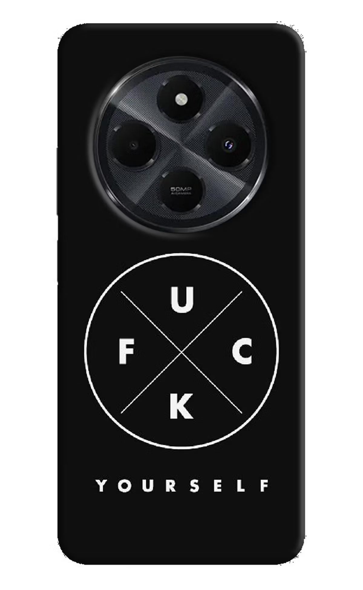 Go Fuck Yourself Redmi 14C 5G Back Cover
