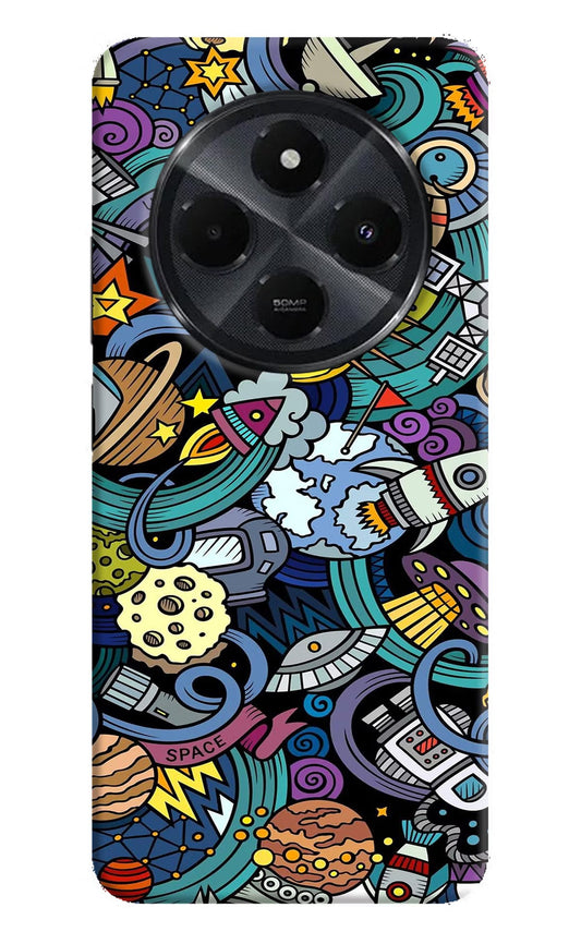 Space Abstract Redmi 14C 5G Back Cover