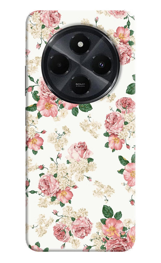 Flowers Redmi 14C 5G Back Cover