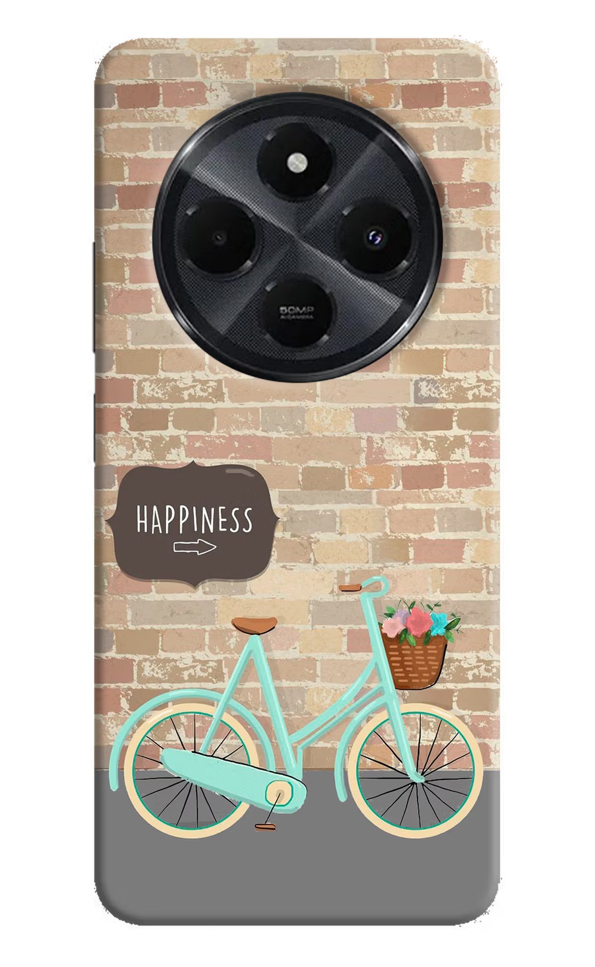 Happiness Artwork Redmi 14C 5G Back Cover