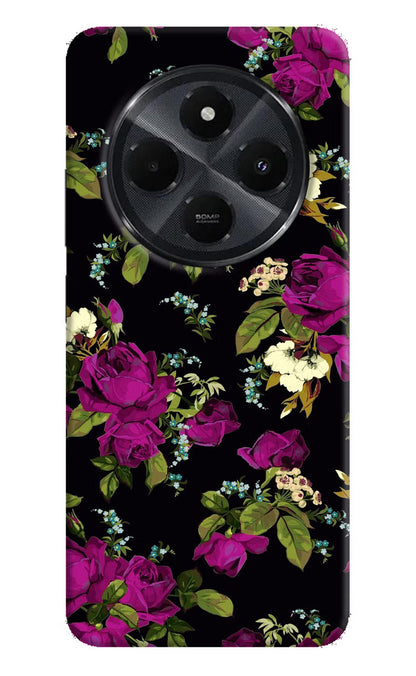 Flowers Redmi 14C 5G Back Cover