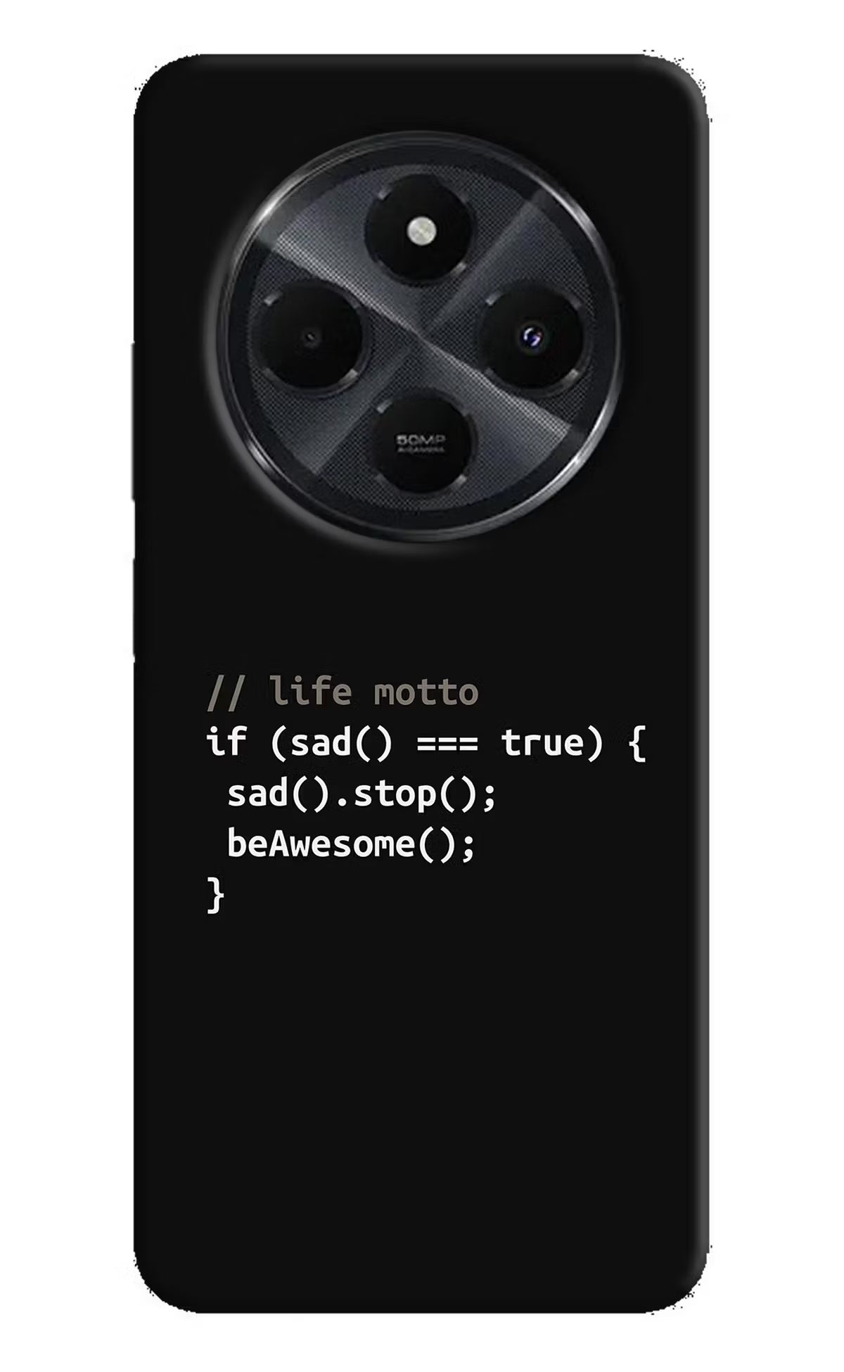 Life Motto Code Redmi 14C 5G Back Cover