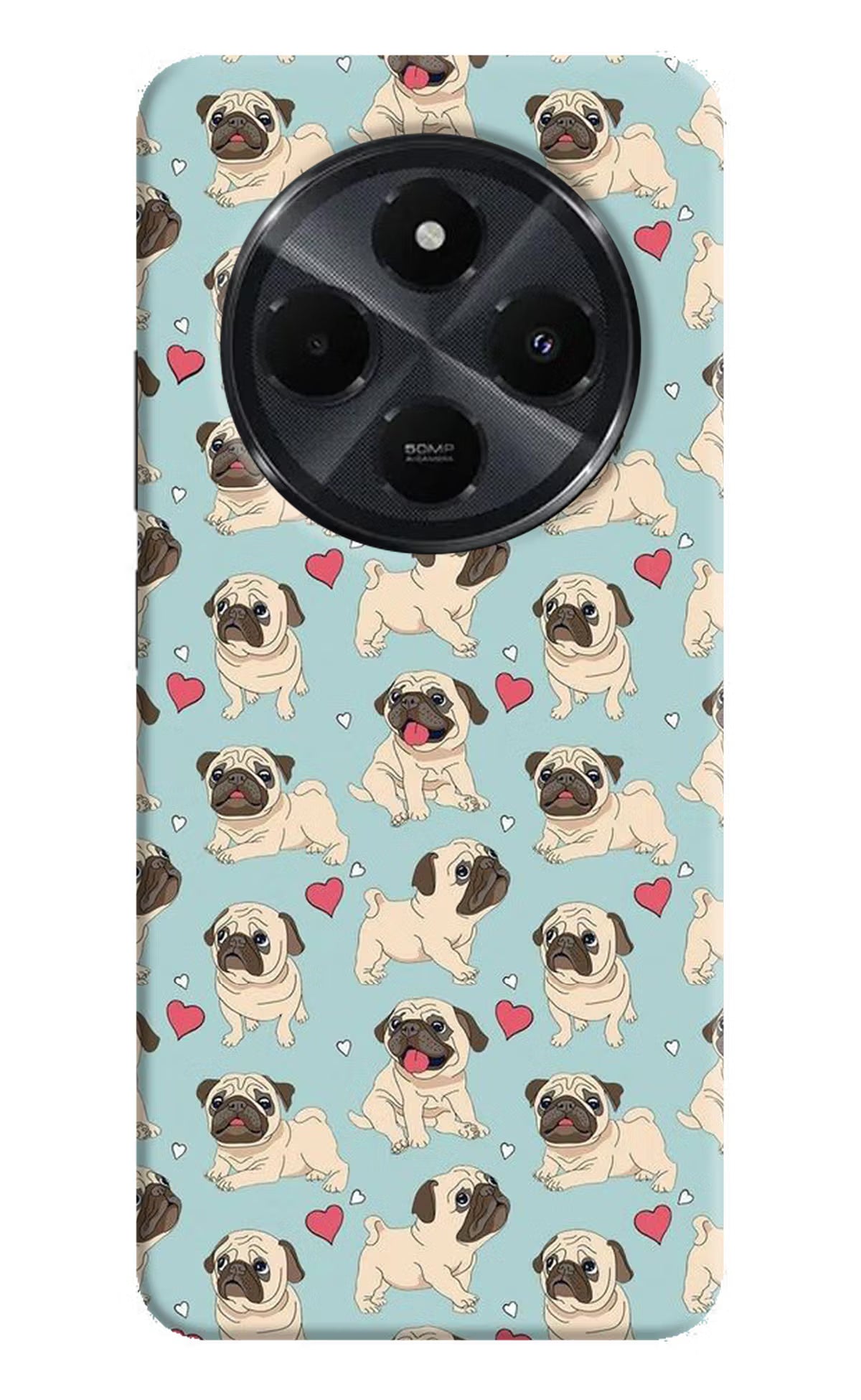 Pug Dog Redmi 14C 5G Back Cover