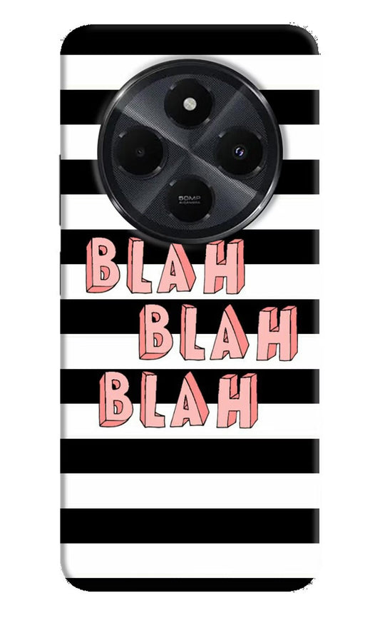 Blah Blah Blah Redmi 14C 5G Back Cover