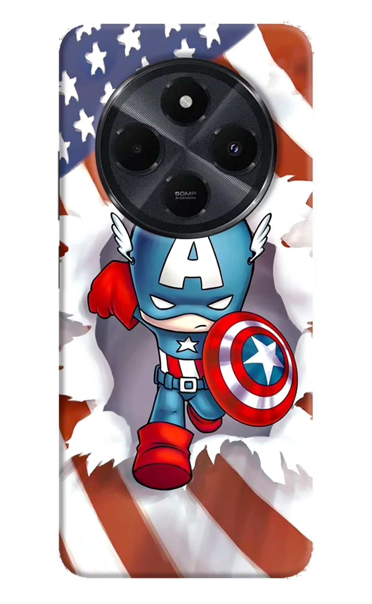 Captain America Redmi 14C 5G Back Cover