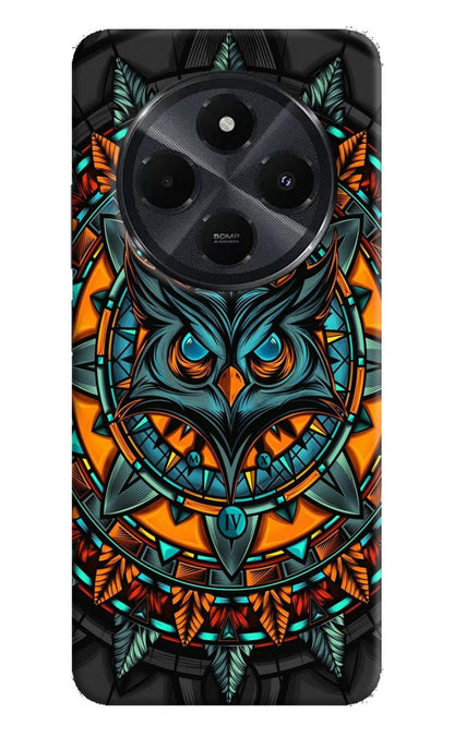 Angry Owl Art Redmi 14C 5G Back Cover
