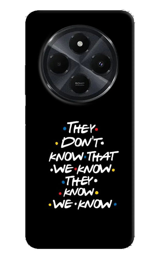 FRIENDS Dialogue Redmi 14C 5G Back Cover