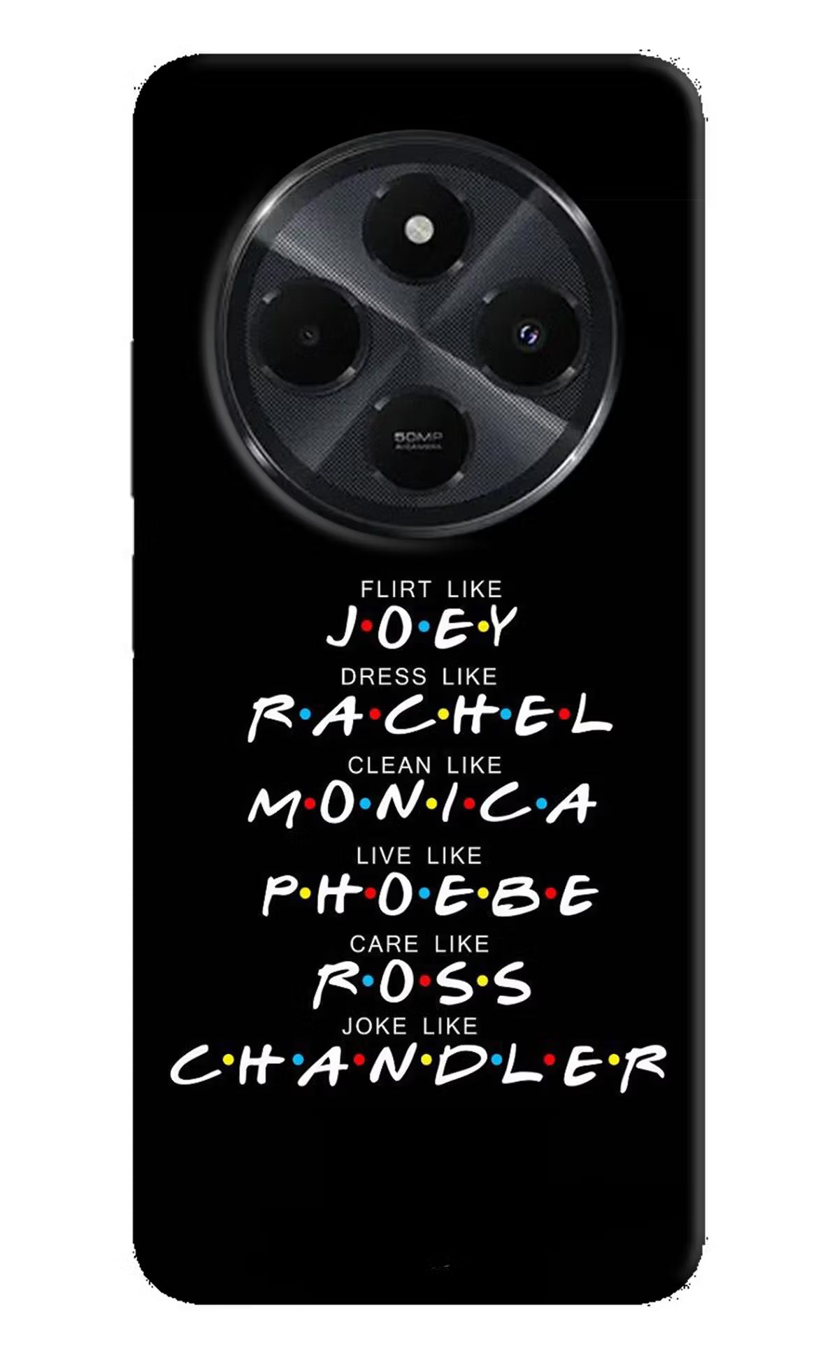 FRIENDS Character Redmi 14C 5G Back Cover