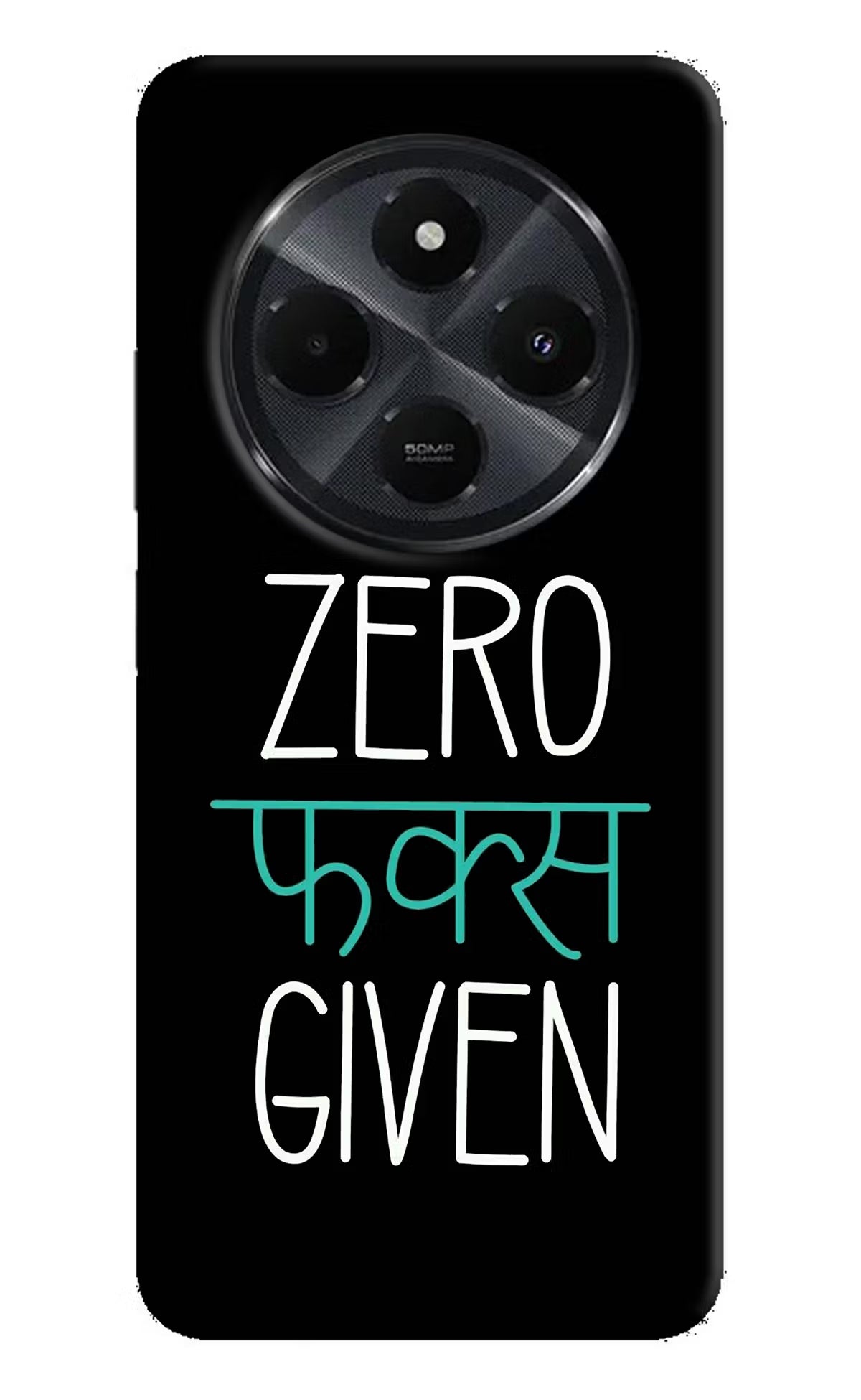 Zero Fucks Given Redmi 14C 5G Back Cover