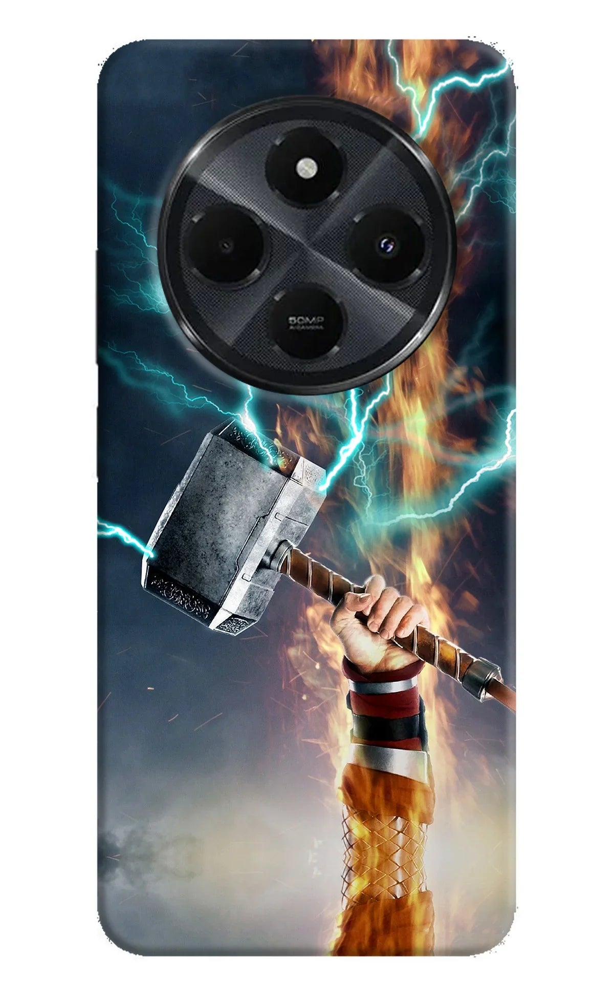 Thor Hammer Mjolnir Redmi 14C 5G Back Cover