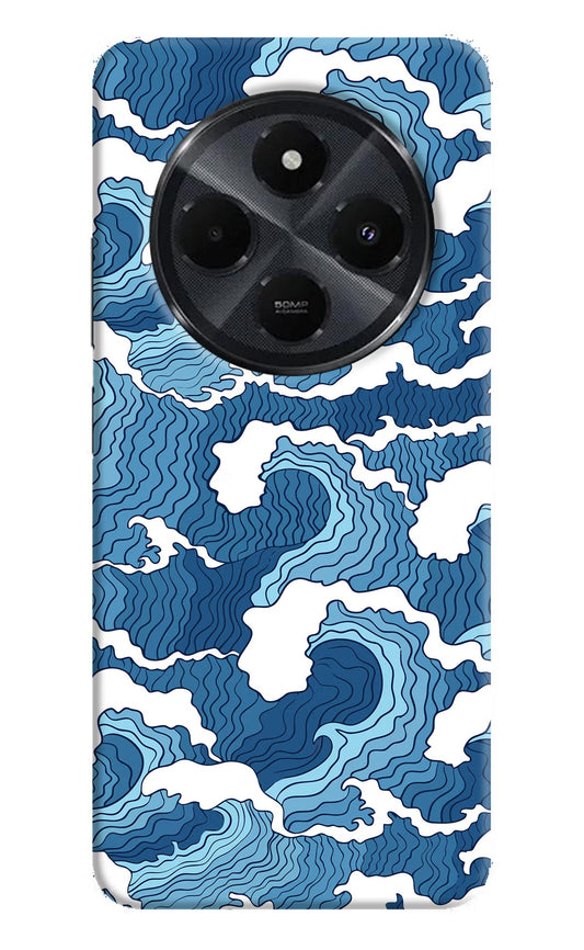 Blue Waves Redmi 14C 5G Back Cover