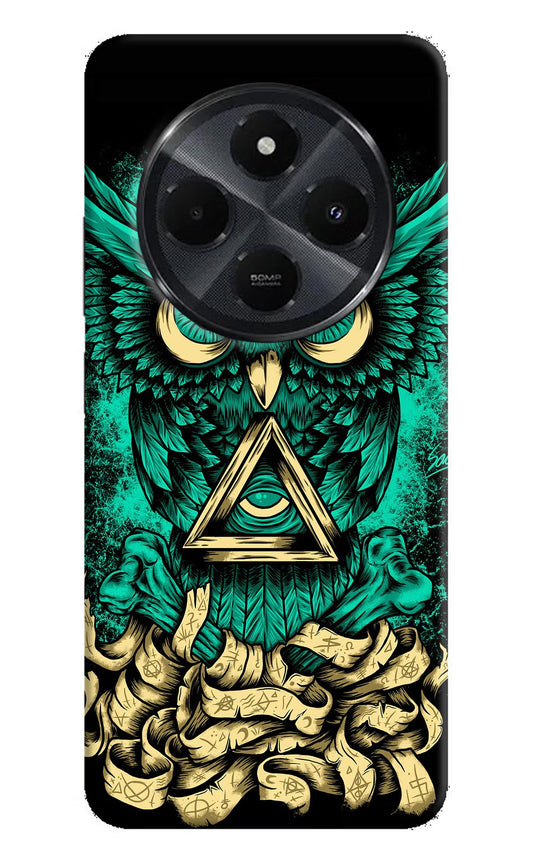 Green Owl Redmi 14C 5G Back Cover