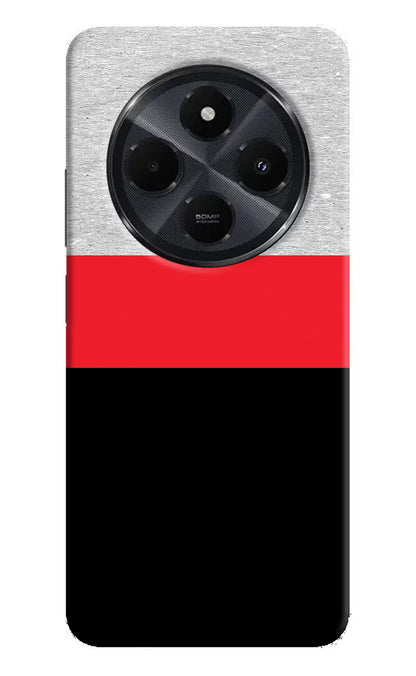 Tri Color Pattern Redmi 14C 5G Back Cover