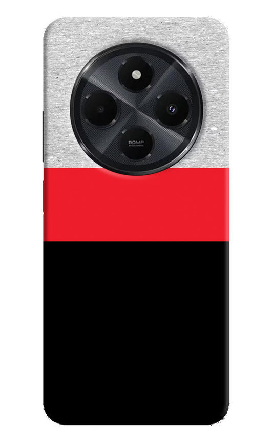 Tri Color Pattern Redmi 14C 5G Back Cover
