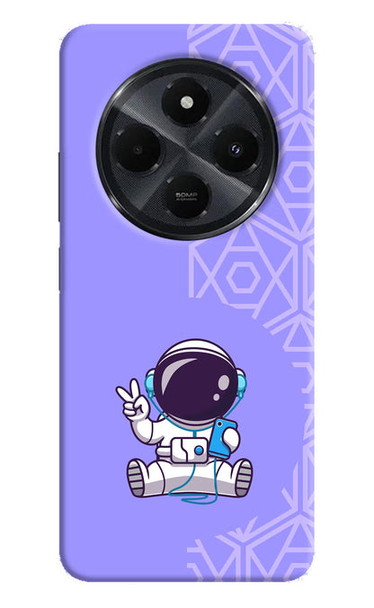 Cute Astronaut Chilling Redmi 14C 5G Back Cover