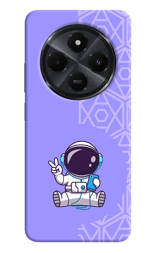 Cute Astronaut Chilling Redmi 14C 5G Back Cover