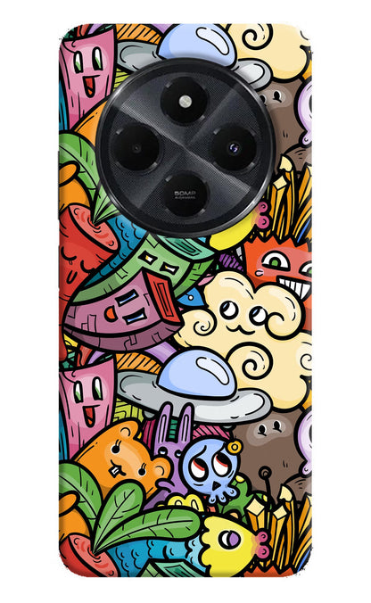 Veggie Doodle Redmi 14C 5G Back Cover