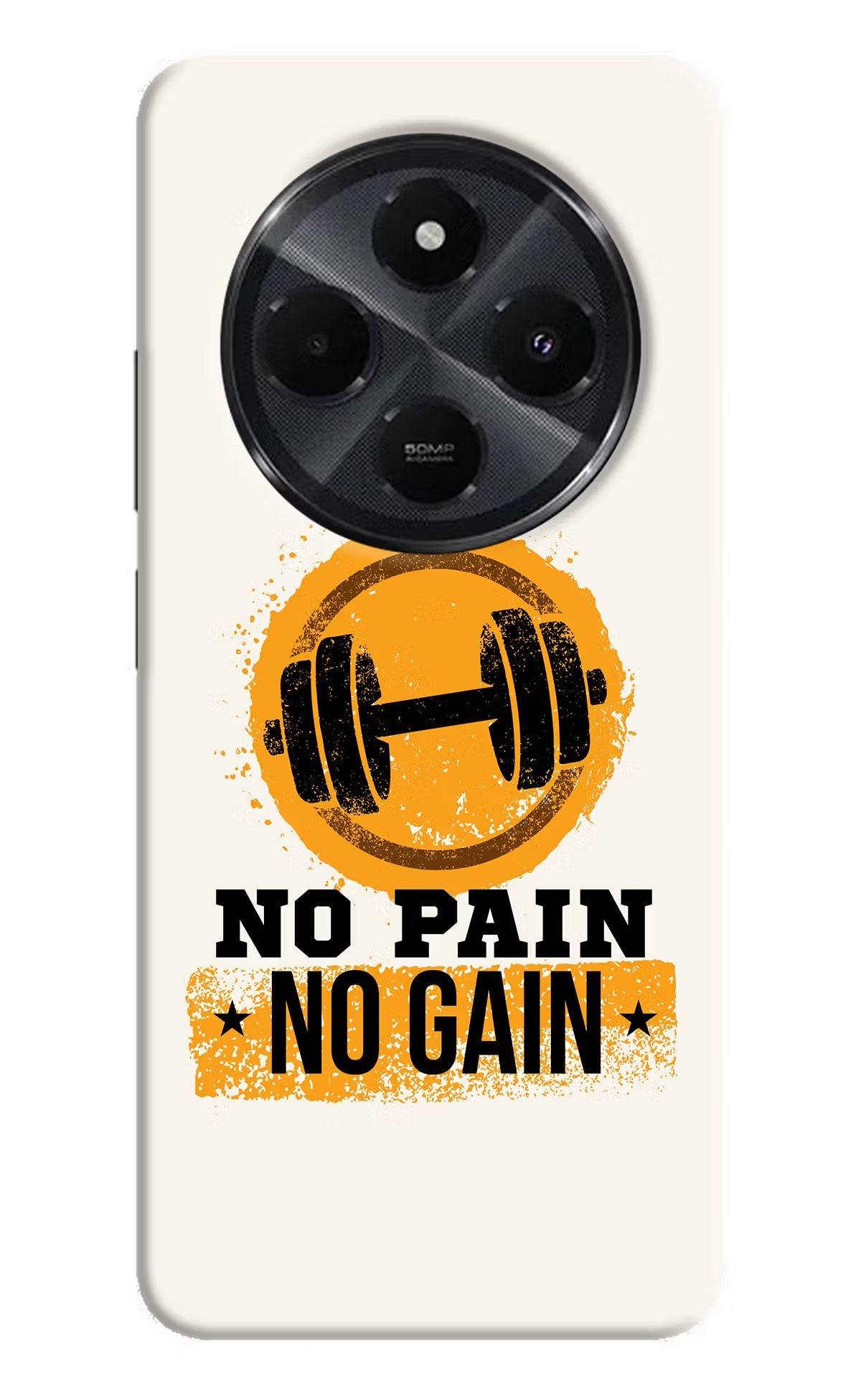 No Pain No Gain Redmi 14C 5G Back Cover